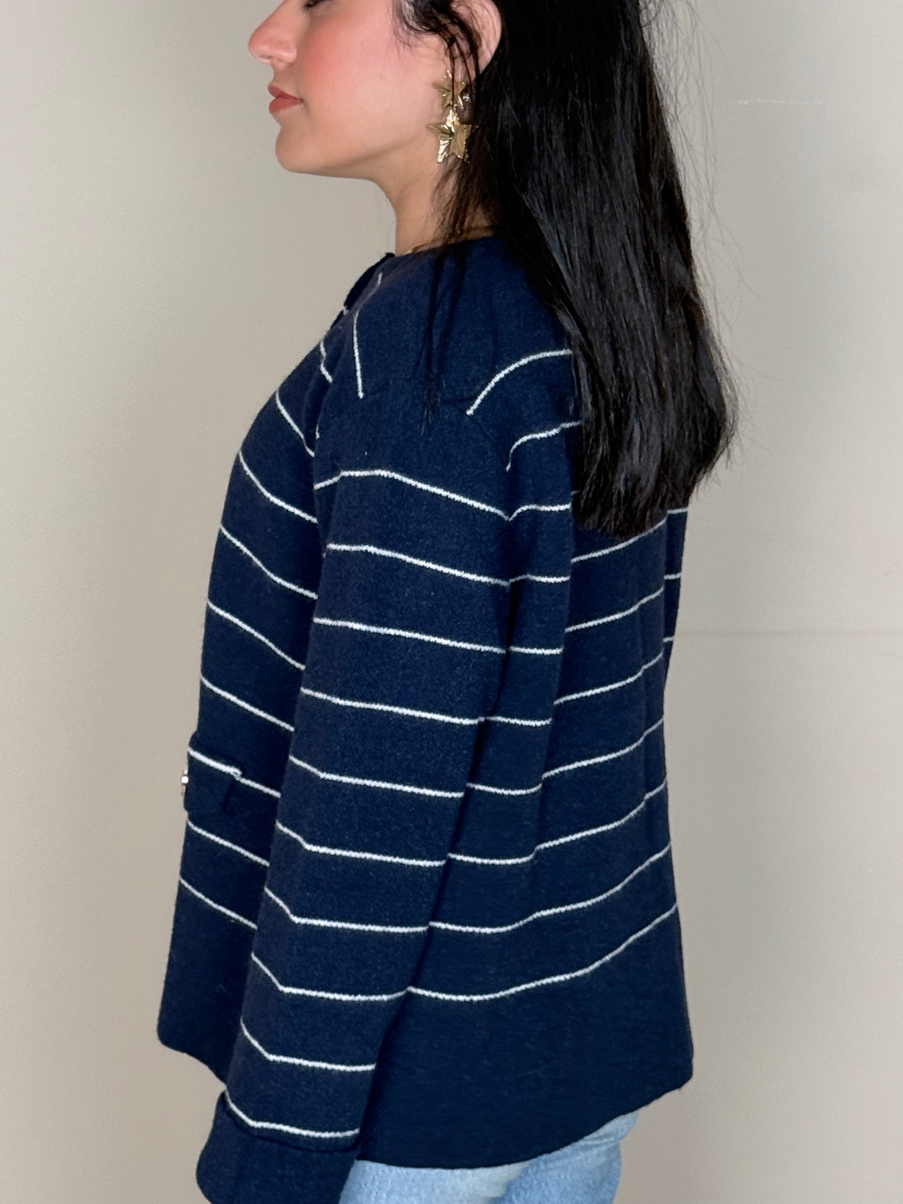 Stripped kint jacket