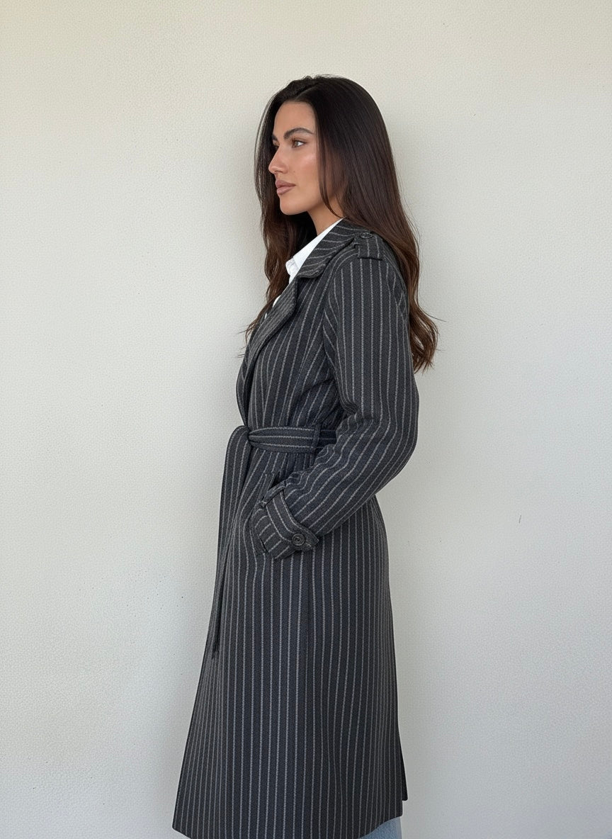 Striped coat