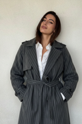 Striped coat
